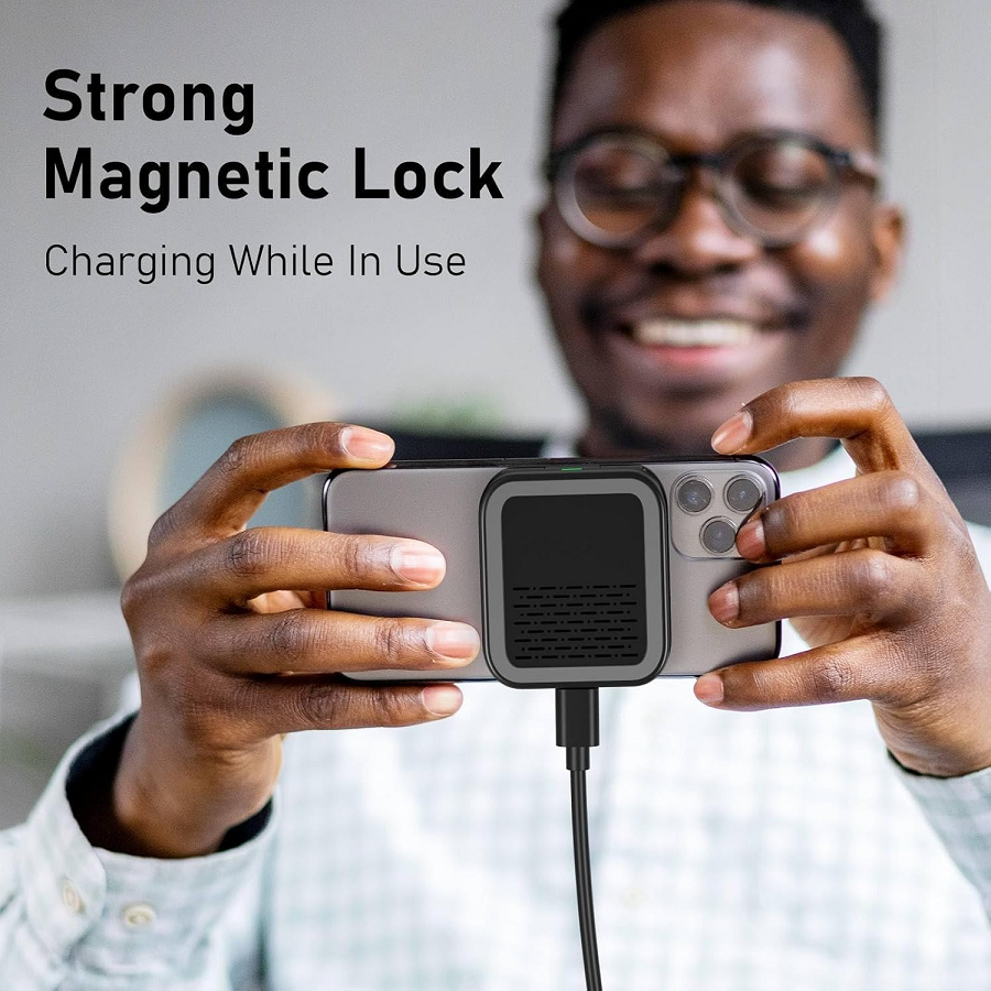 3 in 1 Wireless Charging Station Portable Foldable 15W Magnetic Wireless Charger Mobile Phone Holder Foldable Wireless Charger - Image 2